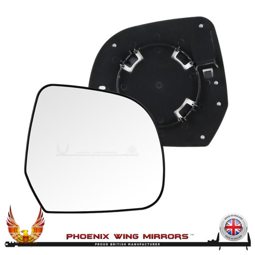 Nissan Micra K12 wing door mirror glass, door, wing, mirror, glass, clip on, RIGHT hand side, worthing, west sussex