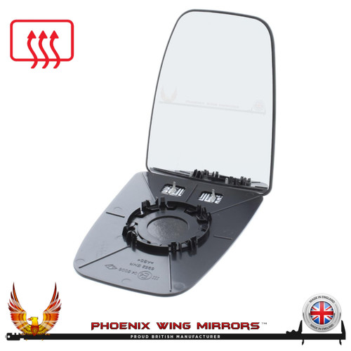 Iveco-e-Daily-heated-mirror-glass-door-wing-mirror-clip-on-right-hand-side-worthing-west sussex