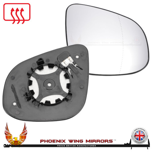 wing-door-mirror-Mercedes-Citan-heated-glass-clip-on-right-hand-side-worthing-west sussex