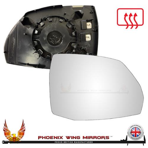 wing-door-mirror-glass-audi-q7-heated-clip-on-right-hand-side-worthing-west sussex