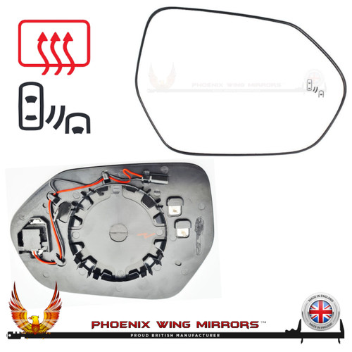 Toyota-Yaris-heated-blind-spot-bsd-bsm-door-wing-mirror-glass-clip-on-right-hand-side-worthing-west-sussex
