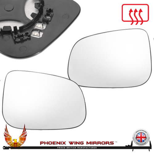 jaguar-x-type-door-wing-mirror-glass-heated-clip-on-right-hand-side-worthing-west-sussex