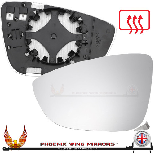 vw-Scirocco-door-wing-mirror-glass-heated-clip-on-left-hand-side-worthing-west-sussex-3C8857521A