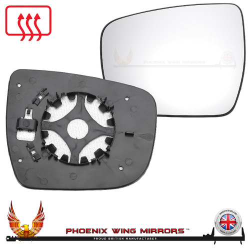 nissan-x-trail-wing-door-mirror-glass-worthing-replacement-heated-clip-on-LEFT-hand-side-963664CA0A