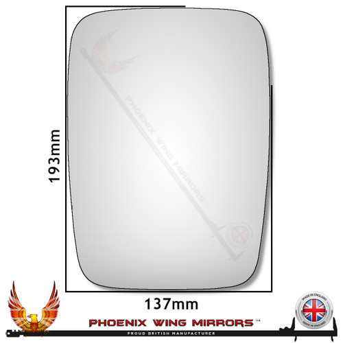 vw-caddy-pickup-elephant-ear-door-wing-mirror-glass-left-hand-side-worthing-west-sussex