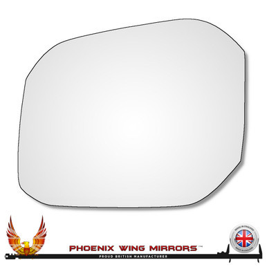 VW Caddy Mk4 2015–2021 left-hand passenger convex replacement wing mirror glass