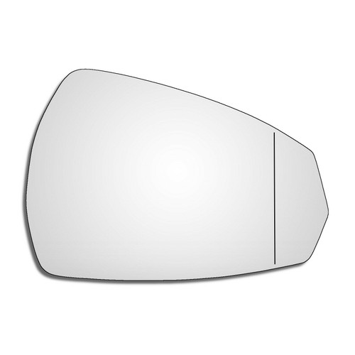Right Hand Drivers Side Audi A3 / S3 Mk3 2013-2019 Wide Angle Wing Mirror Glass
