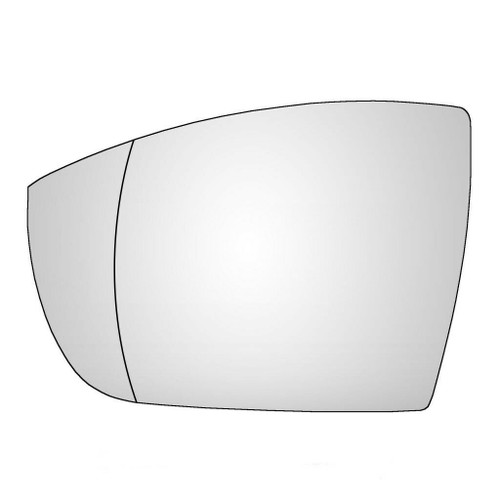 Left Hand Passenger Side Ford S-Max 2006-2015 Wide Angle Door Wing Mirror Glass