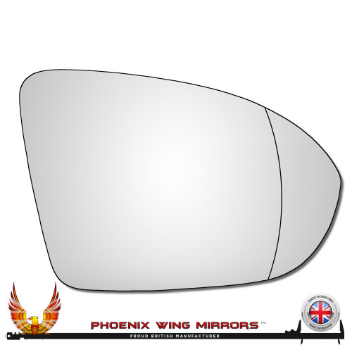 Right Hand Drivers Side Vauxhall Insignia B 2017-2023 Wide Angle Wing Mirror Glass