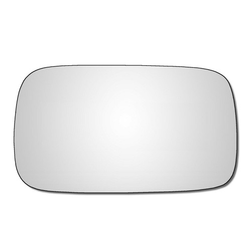 Volvo S40 2004–2006 left passenger convex wing door mirror glass with adhesive