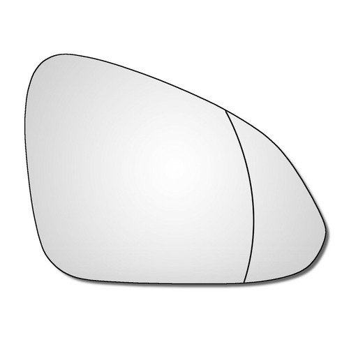 Right Ha Driver Side Vauxhall Insignia A 2008-2017 Wide Angle Wing Mirror Glass