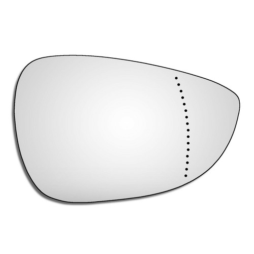 Right Hand Drivers Side Ford B-Max 2012-2018 WIDE ANGLE Wing Door Mirror Glass