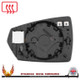 Audi A1 / S1 Mk2 2017–2025 Right – UK Driver Side Wide Angle – Heated Backing Plate – additional product view