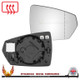 Audi A1 / S1 Mk2 2017–2025 Right – UK Driver Side Wide Angle – Heated Backing Plate – additional product view