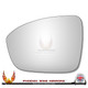 Renault clio Mk5 replacement wing door mirror glass left hand side 2019 2020 2021 2022 2023 2024 2025 worthing west sussex