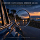 Round convex automotive mirror glass for classic cars motorcycles and commercial vehicles