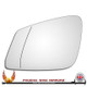 BMW 4 Series F32 / F33 / F36 2013–2020 Left – UK Passenger Side Wide Angle – Stick On replacement mirror glass