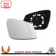 BMW 7 Series F01 / F02 / F03 / F04 2008–2015 Right – UK Driver Side Wide Angle – Heated Backing Plate replacement mirror glass
