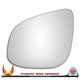 Nissan NV250 Left – UK Passenger Side Convex – Stick On replacement mirror glass