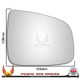 Dacia Logan including MCV 2008–2021 Right – UK Driver Side Convex – Stick On replacement mirror glass