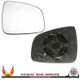 Dacia Logan including MCV 2008–2021 Right – UK Driver Side Convex – Unheated Backing Plate replacement mirror glass