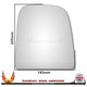 Iveco-e-Daily-convex-wing-mirror-glass-broken-mirror-stick-on-Worthing-west-sussex