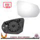 Audi Q2 2016–2025 Right – UK Driver Side Convex – Heated Backing Plate – additional product view