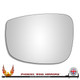 Mazda CX-3 2015–2022 Left – UK Passenger Side Convex – Stick On replacement mirror glass