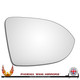 Smashed VW Golf Mk8 Mk 8 wing mirror glass broken mirror fell off mirror smashed stick on mirror glass newest Golf wing mirror glass Worthing west sussex mirror glass cut to size 2020 2021 2022 2023 2024 2025