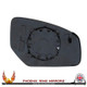 Honda Civic Mk9 2012–2017 Left – UK Passenger Side Convex – Unheated Backing Plate replacement mirror glass – additional product view