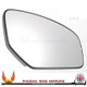 Honda Civic Mk9 2012–2017 Right – UK Driver Side Convex – Unheated Backing Plate replacement mirror glass – additional product view