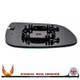 VW Transporter T5.1 T6 T6.1 Left-hand convex mirror glass with heated backing plate
