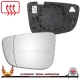 BMW 6 Series Gran Turismo G32 2017–2023 Left – UK Passenger Side Wide Angle – Heated Backing Plate replacement mirror glass