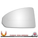 Audi TT Mk3 FV / 8S 2014–2024 Left – UK Passenger Side Convex – Stick On