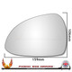 Smashed Porsche Cayman 981C 2012 2013 2014 2015 2016 convex wing mirror glass broken mirror fell off dropped off fallen off smashed stick on mirror glass wing mirror glass Worthing west sussex convex mirror glass cut to size