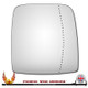 Nissan Primastar 2014–2022 Right – UK Driver Side Wide Angle – Stick On replacement mirror glass