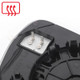 Kia XCeed 2018–2025 Left – UK Passenger Side Convex – Heated Backing Plate replacement mirror glass – additional product view