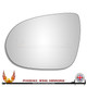 Kia Sorento Mk3 2015–2020 Left – UK Passenger Side Convex – Stick On replacement mirror glass
