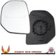 Citroen Berlingo Mk2 Pre-Facelift 2008–2013 Left – UK Passenger Side Convex – Unheated Backing Plate replacement mirror glass