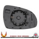 Kia Sportage Mk4 2016–2021 Left – UK Passenger Side Convex – Non-Heated Backing Plate replacement mirror glass – additional product view