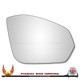 Smashed cracked broken Skoda Fabia Mk4 PJ  convex wing mirror glass mirror stick on replacement mirror glass wing mirror glass Worthing west sussex mirror glass cut to size Right hand driver side 2021 2022 2023 2024