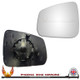 Ford Transit Connect Mk3 2024-2025 Left – UK Passenger Side Convex – Unheated Backing Plate replacement mirror glass