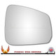 Smashed Ford All new Transit Courier convex wing mirror glass broken mirror fell off mirror smashed stick on mirror glass wing mirror glass Worthing west sussex mirror glass cut to size 2023 2024 right hand drivers side