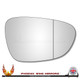 Saab 9-5 95 YS3G Smashed cracked broken fell off dropped off wide angle wing door mirror glass mirror stick on replacement mirror glass wing mirror glass Worthing west sussex mirror glass cut to size right hand drivers side off side 2009 2010 2011 2012