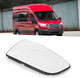 Ford Transit Mk8 van Lower Blind Spot Mirror Glass with backing plate Transit Tipper chassis cab bus Mirror smashed mirror glass right hand drivers side wing door mirror glass 2013 2014 2015 2016 2017 2018 2019 2020 2021 2022 2023 2024