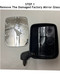 Suzuki Super Carry direct replacement convex wing door mirror glass smashed mirror glass damaged broken right hand drivers side 1986 1987 1988 1989 1990 1991 1134 e11 Suzuki Super Carry direct replacement convex wing door mirror glass smashed mirror glass damaged broken right hand drivers side 1986 1987 1988 1989 1990 1991 1134 e11