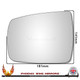 Kia Sorento Mk2 XM 2009–2014 Left – UK Passenger Side Convex – Stick On replacement mirror glass