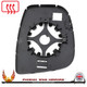 Citroen Dispatch Mk3 heated clip on backing plate click on Mirror glass smashed left hand passenger side near side wing door mirror glass 2016 2017 2018 2019 2020 2021 2022 2023 2024 2025
