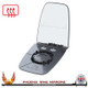 Iveco Daily Mk3 2014–2026 Right – UK Driver Side Convex – Heated Backing Plate replacement mirror glass