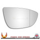 Hyundai i20 Mk3 2020–2025 Right – UK Driver Side Wide Angle – Stick On replacement mirror glass